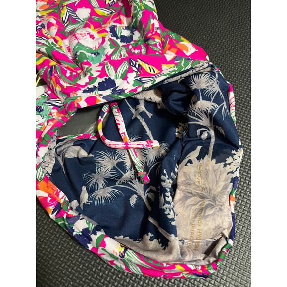 NWT Maaji Brittany Reversible One-Piece Swimsuit Floral‎ Summer Womens Medium - Picture 6 of 8